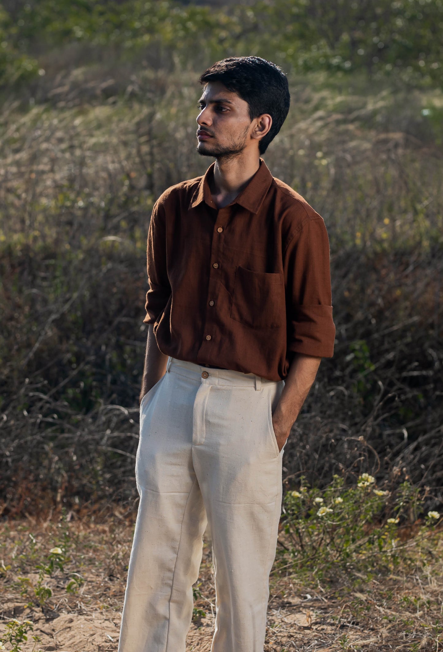 Burnt Sienna Shirt